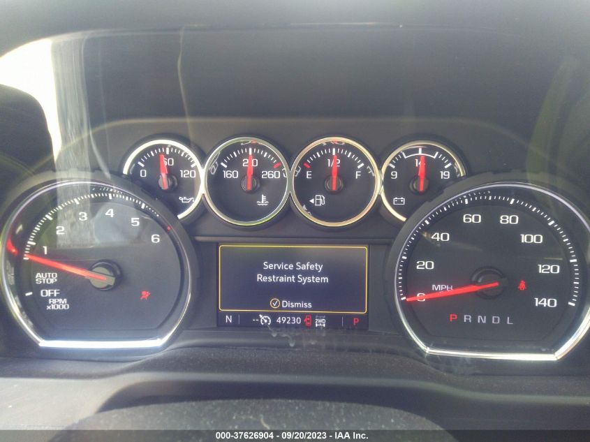 2022 CHEVROLET SILVERADO 1500 LTD LT 1GCUYDED4NZ124384