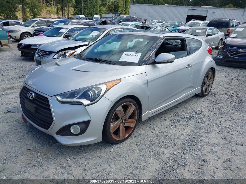 2015 HYUNDAI VELOSTER TURBO - KMHTC6AE9FU233339
