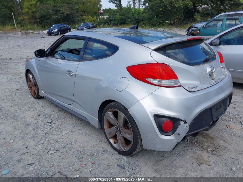 2015 HYUNDAI VELOSTER TURBO - KMHTC6AE9FU233339