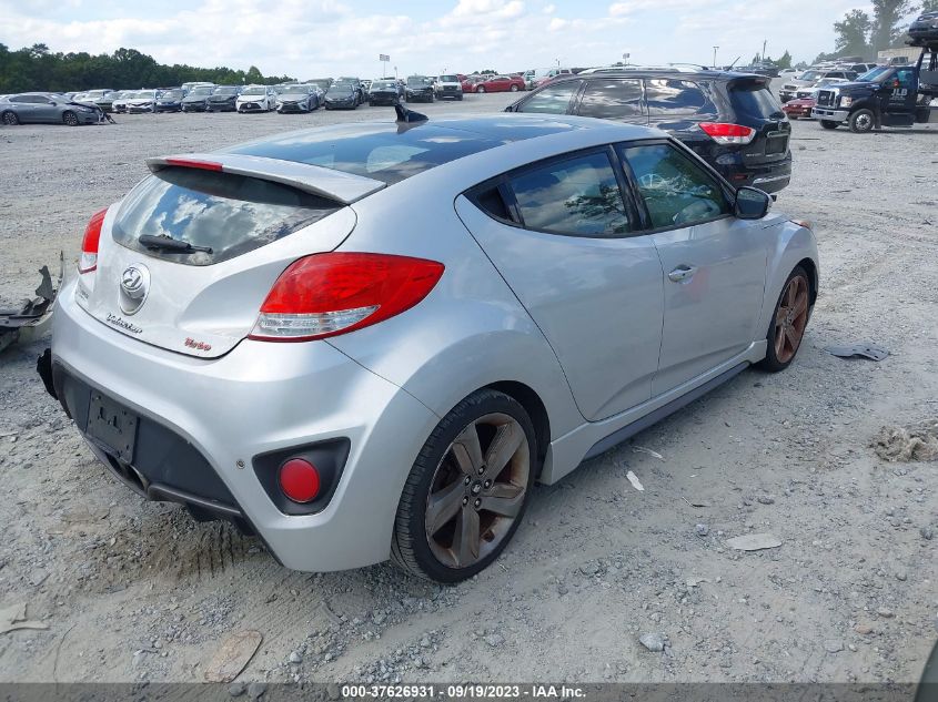 2015 HYUNDAI VELOSTER TURBO - KMHTC6AE9FU233339