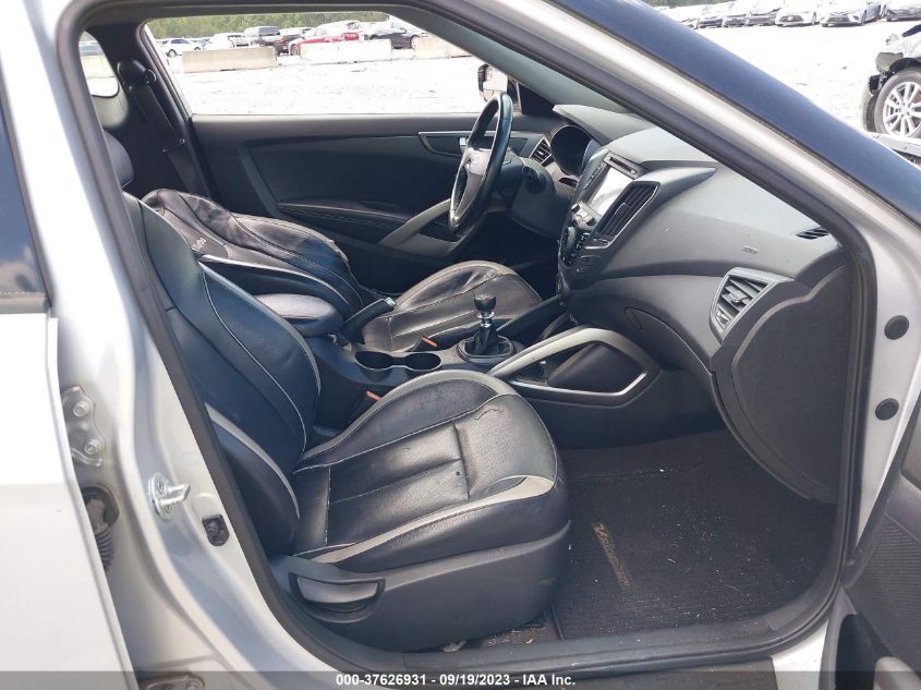 2015 HYUNDAI VELOSTER TURBO - KMHTC6AE9FU233339