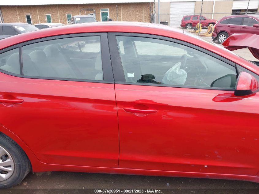 2019 HYUNDAI ELANTRA SE - 5NPD74LF0KH410341