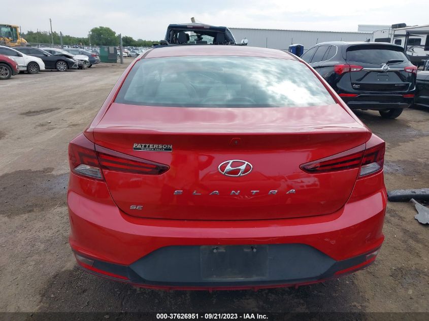 2019 HYUNDAI ELANTRA SE - 5NPD74LF0KH410341