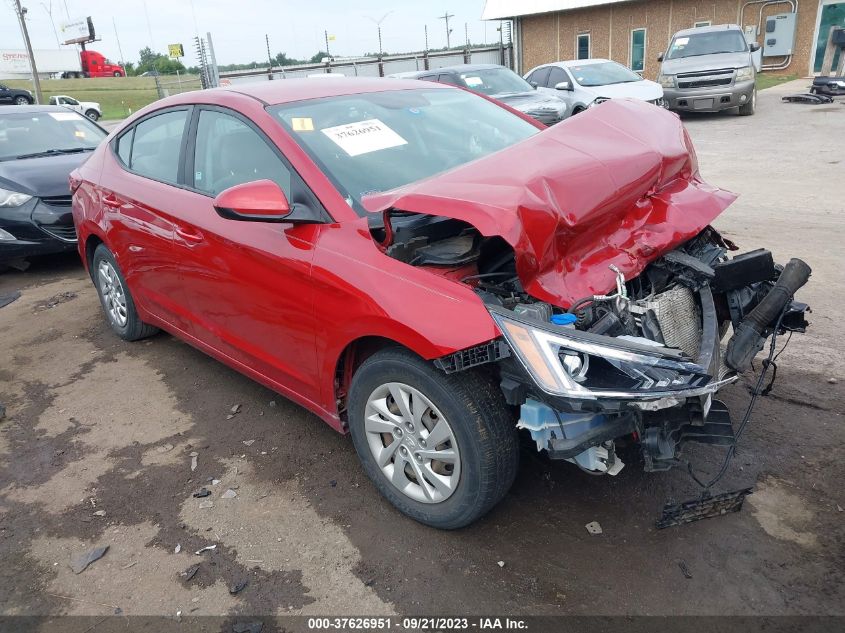 2019 HYUNDAI ELANTRA SE - 5NPD74LF0KH410341