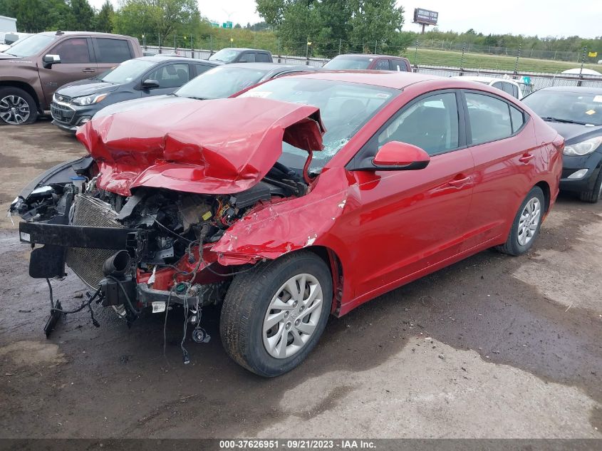 2019 HYUNDAI ELANTRA SE - 5NPD74LF0KH410341