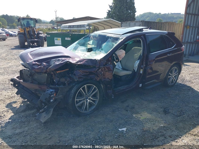 VIN 2FMPK4K97KBC43572 2019 FORD EDGE TITANIUM