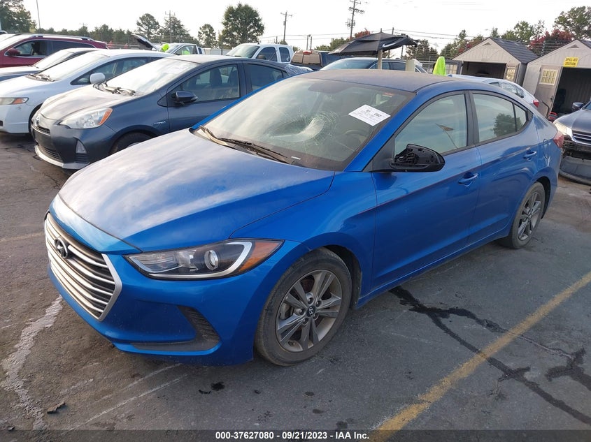 VIN 5NPD84LF8JH376502 2018 HYUNDAI ELANTRA SEL