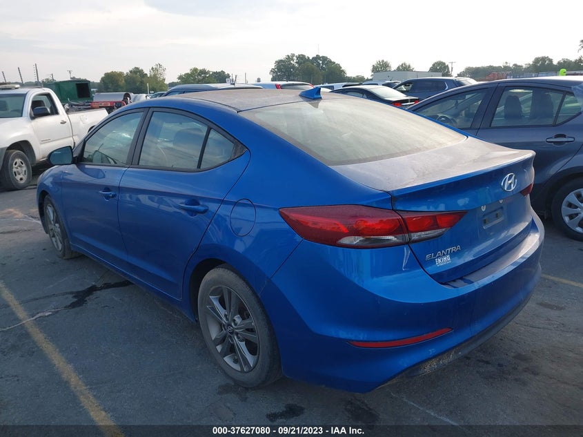 VIN 5NPD84LF8JH376502 2018 HYUNDAI ELANTRA SEL