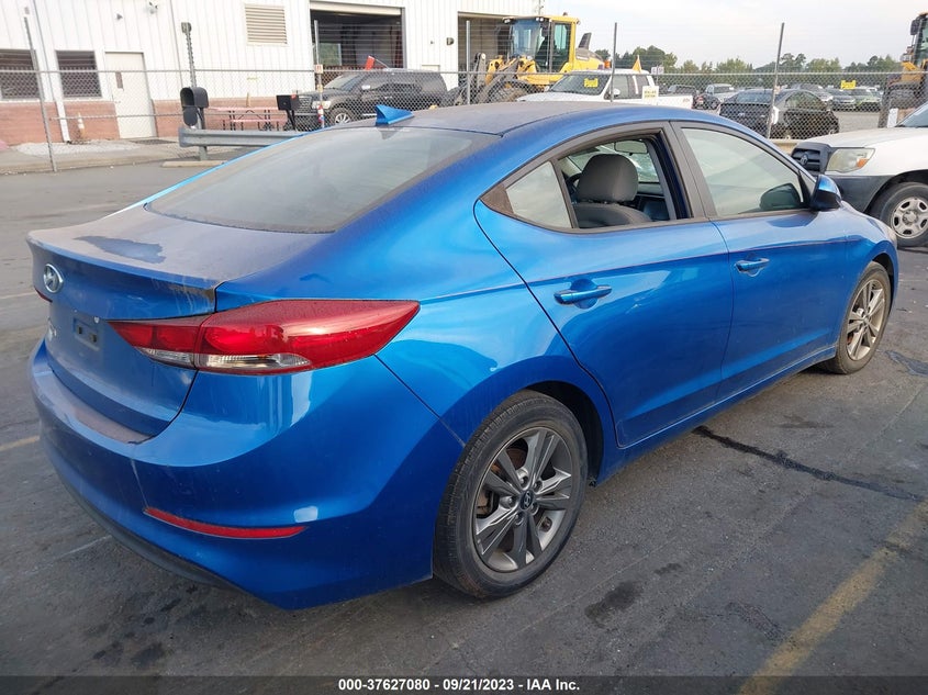 VIN 5NPD84LF8JH376502 2018 HYUNDAI ELANTRA SEL