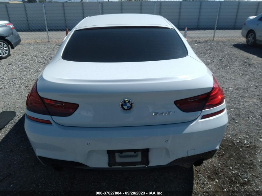 2013 BMW 6 SERIES 640I WBA6A0C59DDZ03550