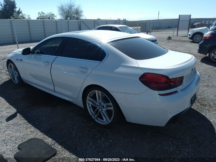 2013 BMW 6 SERIES 640I WBA6A0C59DDZ03550