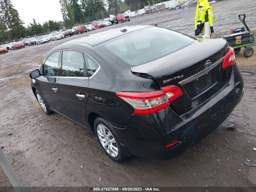 2015 NISSAN SENTRA SV - 3N1AB7APXFY352734