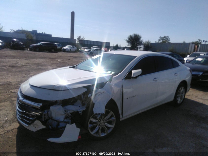 VIN 1G1ZD5ST7MF071840 2021 CHEVROLET MALIBU LT