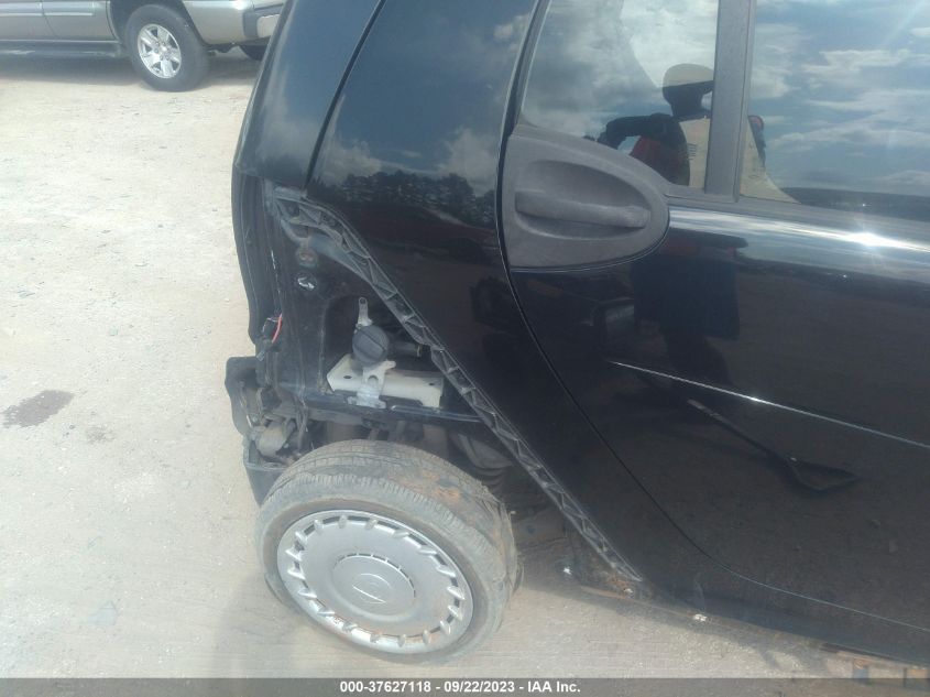 2013 SMART FORTWO PURE/PASSION WMEEJ3BA8DK605521