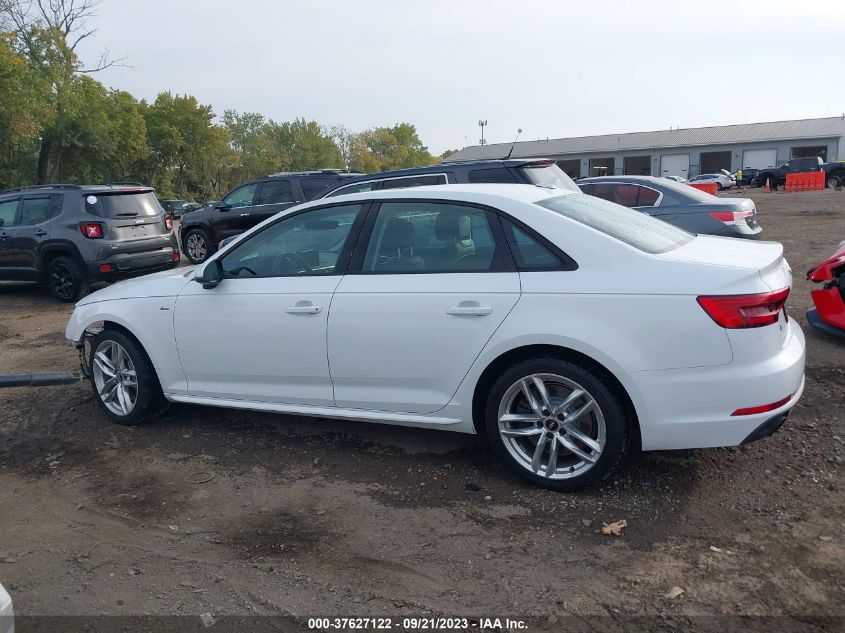 2017 AUDI A4 SEASON OF AUDI PREMIUM - WAUDNAF44HN045148