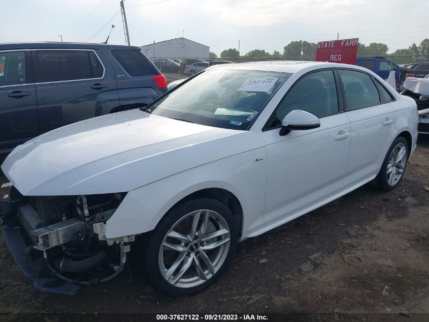 2017 AUDI A4 SEASON OF AUDI PREMIUM - WAUDNAF44HN045148