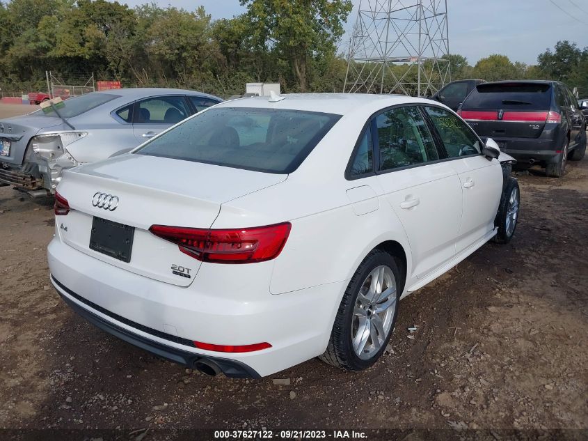 2017 AUDI A4 SEASON OF AUDI PREMIUM - WAUDNAF44HN045148