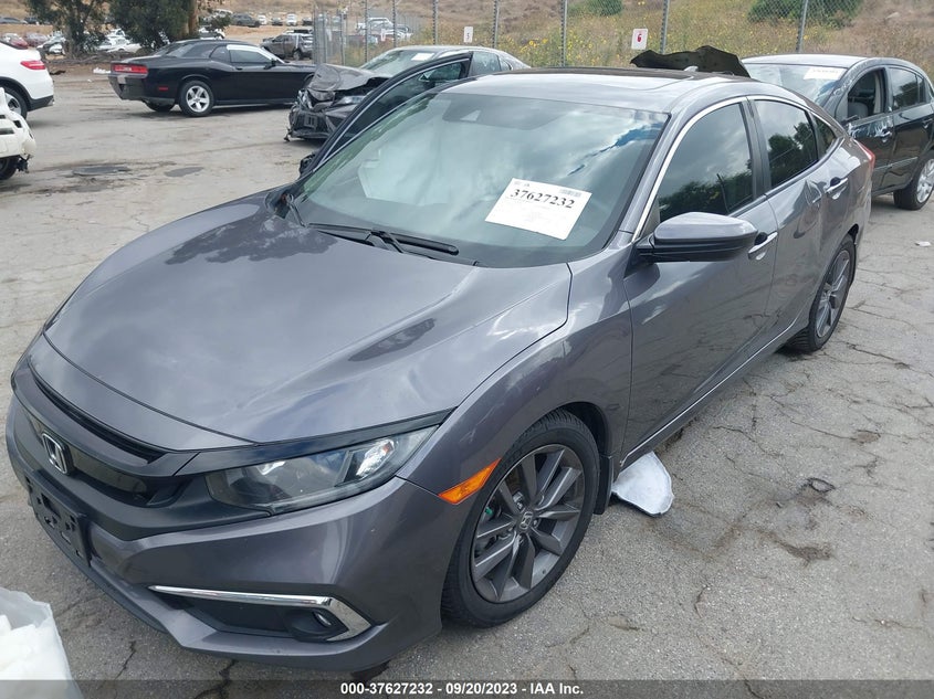 VIN 19XFC1F33LE212220 2020 HONDA CIVIC SEDAN EX