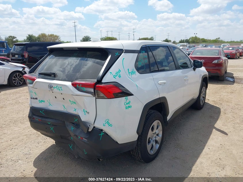 VIN 2T3H1RFV7NW198716 2022 TOYOTA RAV4 LE