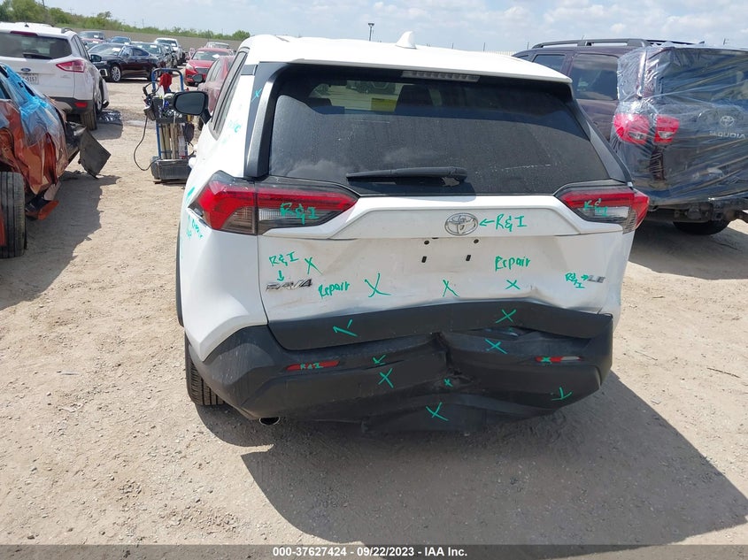 VIN 2T3H1RFV7NW198716 2022 TOYOTA RAV4 LE