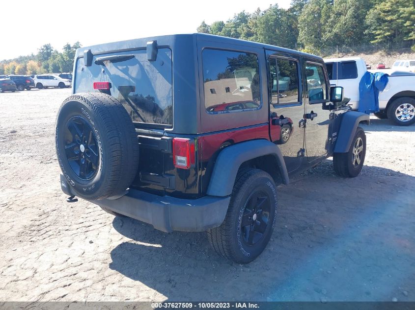 2016 JEEP WRANGLER UNLIMITED SPORT - 1C4BJWDGXGL118906