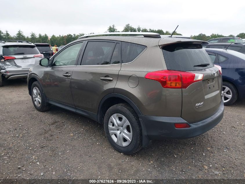 2013 TOYOTA RAV4 LE - JTMBFREV5D5010175