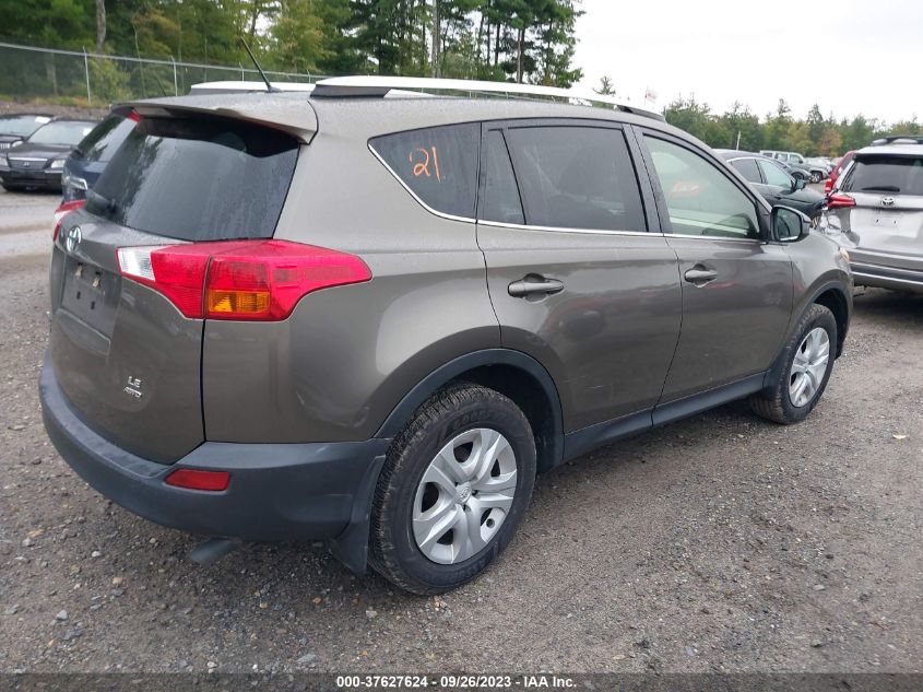 2013 TOYOTA RAV4 LE - JTMBFREV5D5010175