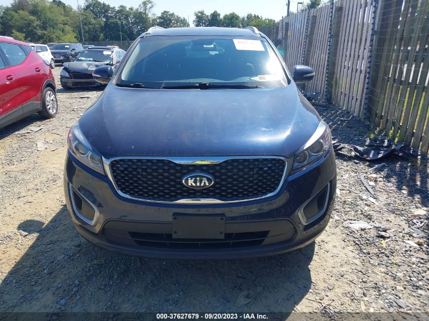 2018 KIA SORENTO LX V6 - 5XYPGDA52JG391143