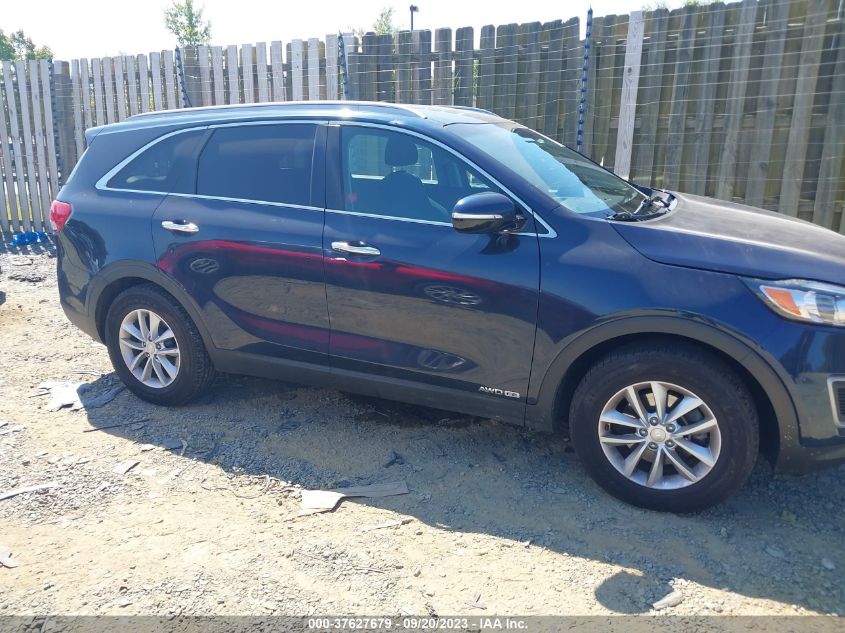 2018 KIA SORENTO LX V6 - 5XYPGDA52JG391143