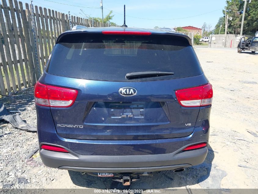 2018 KIA SORENTO LX V6 - 5XYPGDA52JG391143