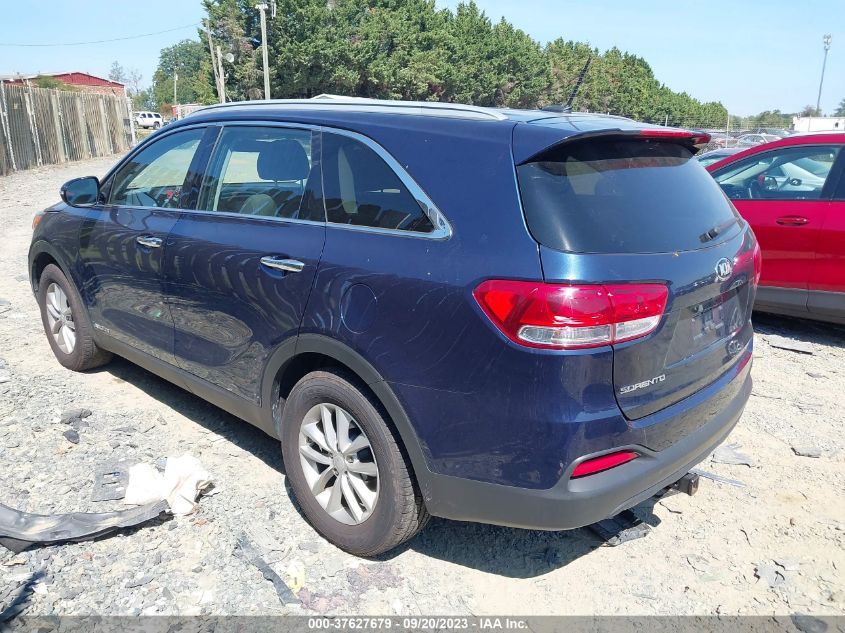 2018 KIA SORENTO LX V6 - 5XYPGDA52JG391143