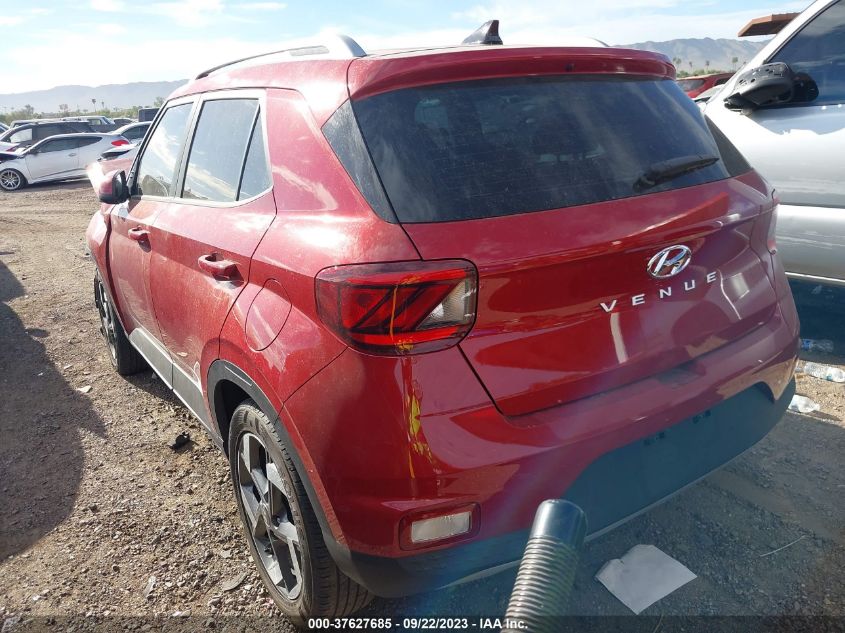 2022 HYUNDAI VENUE SEL/LIMITED - KMHRC8A36NU147764
