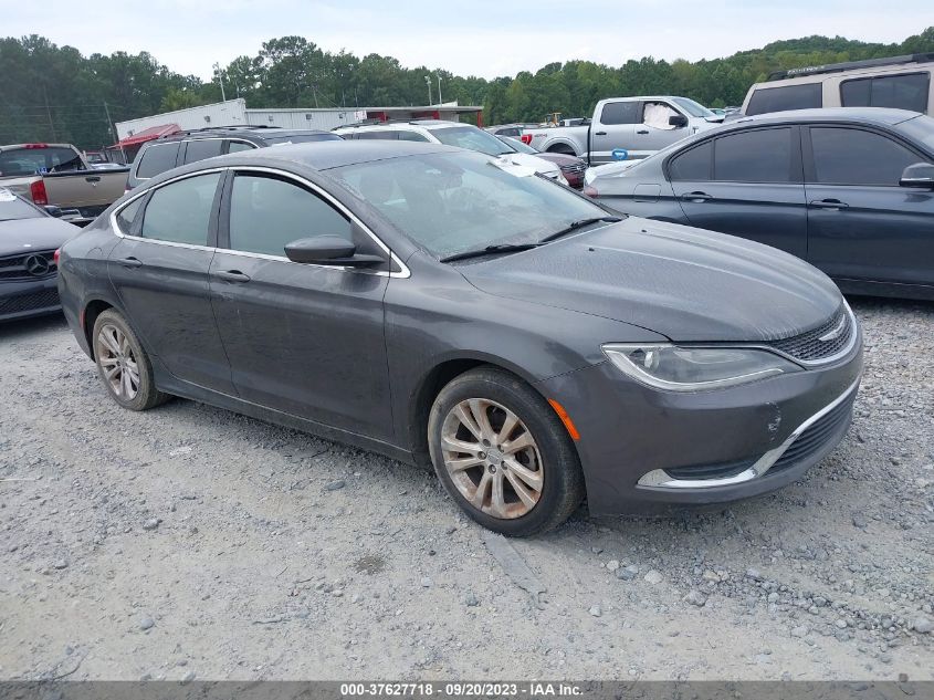 2015 CHRYSLER 200 LIMITED - 1C3CCCAB3FN589826