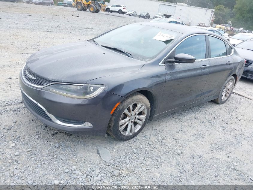 2015 CHRYSLER 200 LIMITED - 1C3CCCAB3FN589826