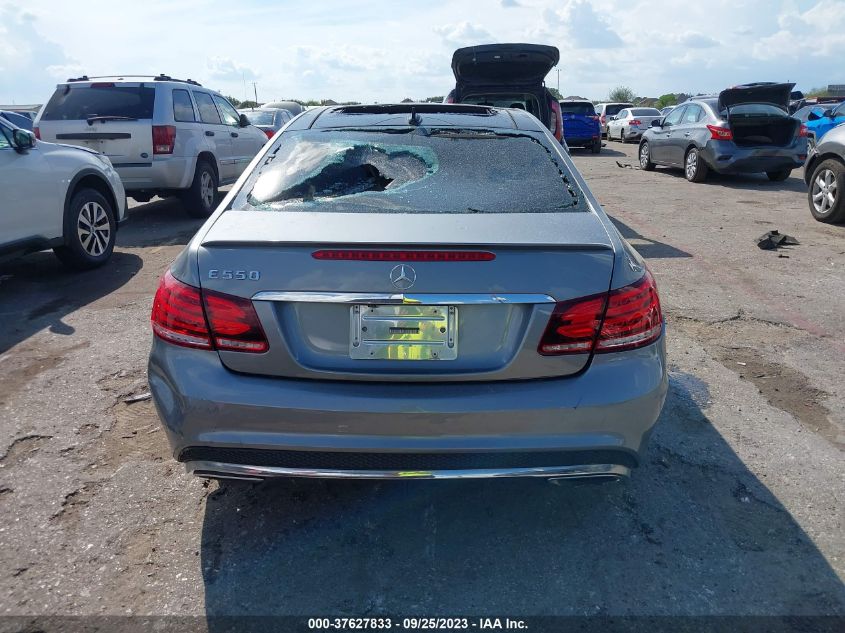2014 MERCEDES-BENZ E 550 WDDKJ7DB6EF254350