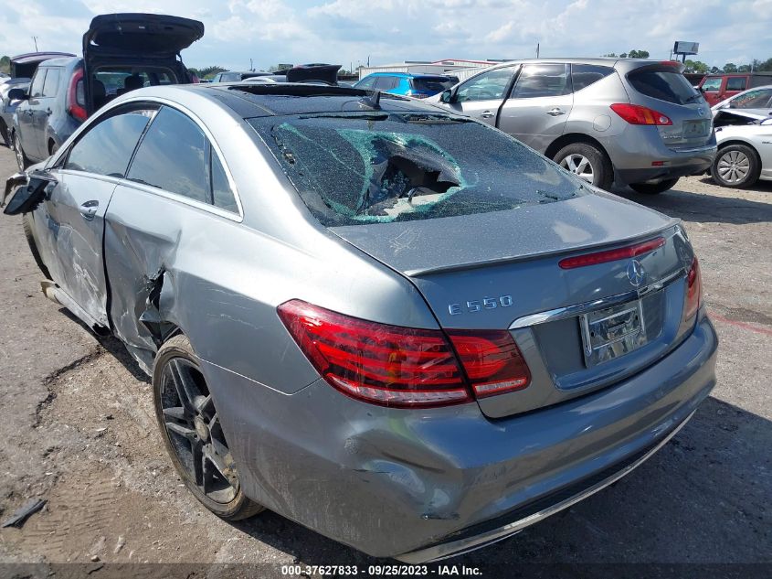 2014 MERCEDES-BENZ E 550 WDDKJ7DB6EF254350