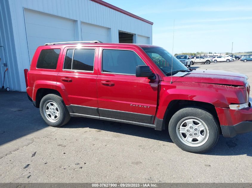 2015 JEEP PATRIOT SPORT - 1C4NJPBB5FD409803