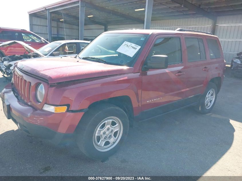 2015 JEEP PATRIOT SPORT - 1C4NJPBB5FD409803