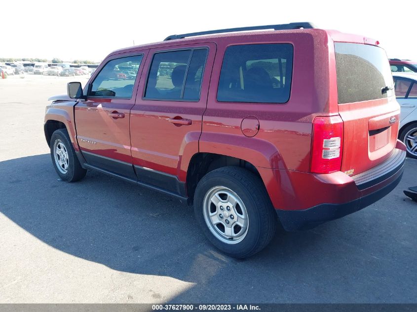 2015 JEEP PATRIOT SPORT - 1C4NJPBB5FD409803