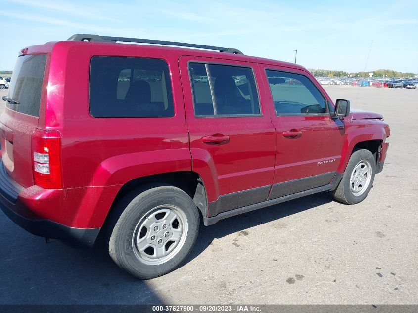 2015 JEEP PATRIOT SPORT - 1C4NJPBB5FD409803