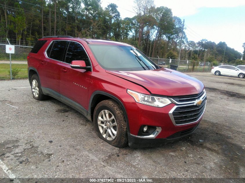 Lot #2541528120 2019 CHEVROLET TRAVERSE 3LT salvage car