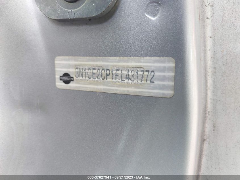 2015 NISSAN VERSA - 3N1CE2C71FL431772