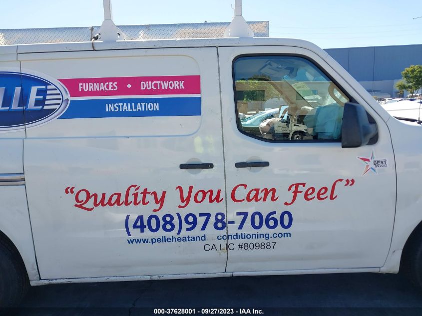 2015 NISSAN NV S 1N6BF0KL1FN804086