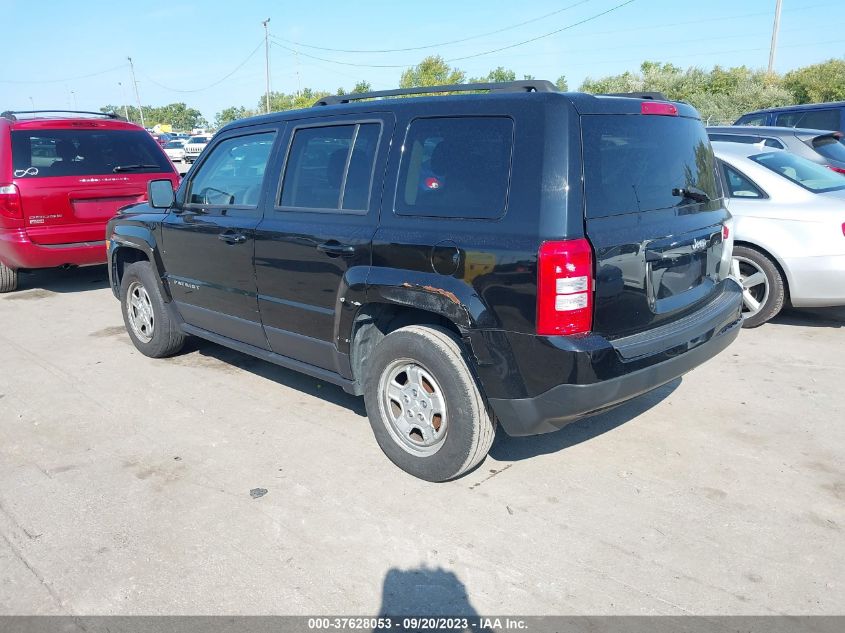 2015 JEEP PATRIOT SPORT - 1C4NJPBA2FD285710