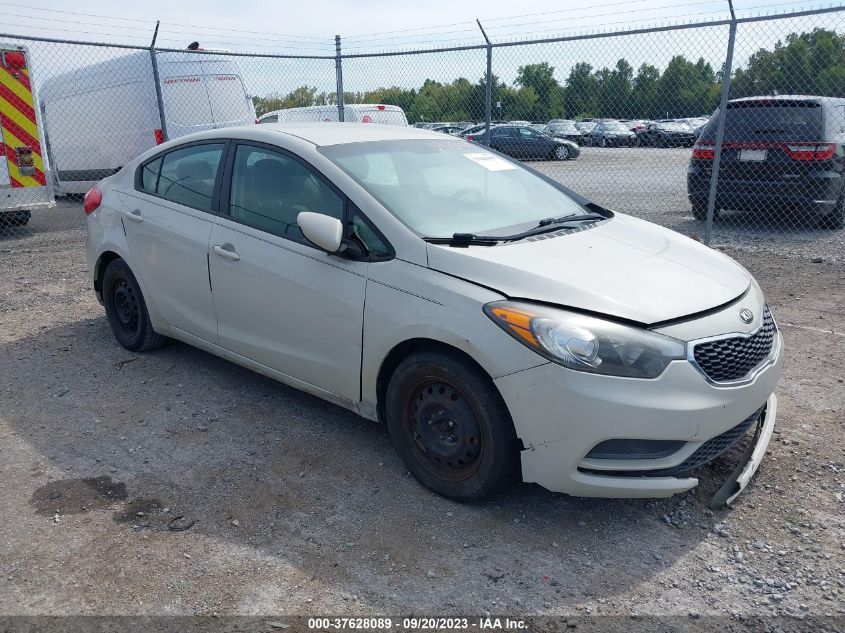 2015 KIA FORTE LX - KNAFK4A63F5257306