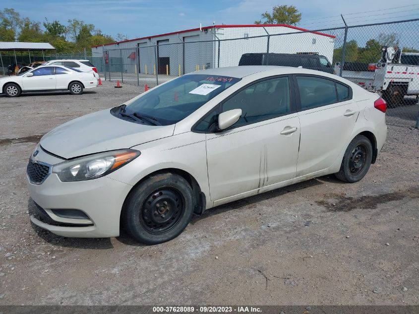 2015 KIA FORTE LX - KNAFK4A63F5257306