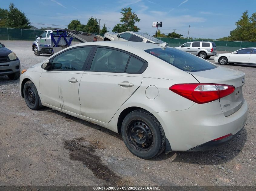 2015 KIA FORTE LX - KNAFK4A63F5257306