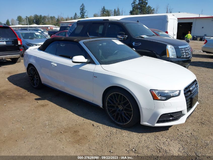 WAUD2AFH1HN000423 AUDI A5 CABRIOLET SPORT 2017