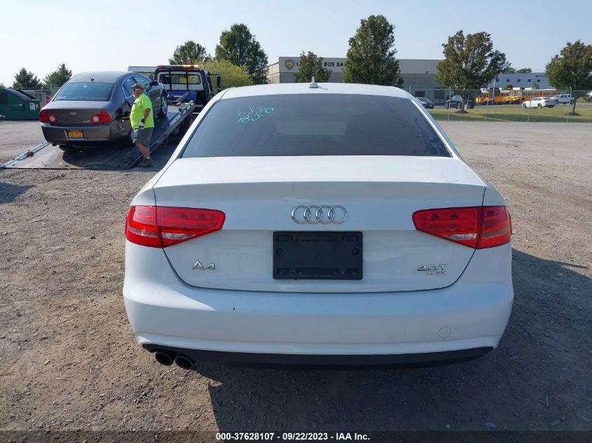 2014 AUDI A4 PREMIUM - WAUBFAFL0EN010095