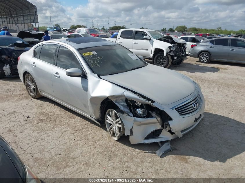 2013 INFINITI G37 JOURNEY - JN1CV6AP6DM305615